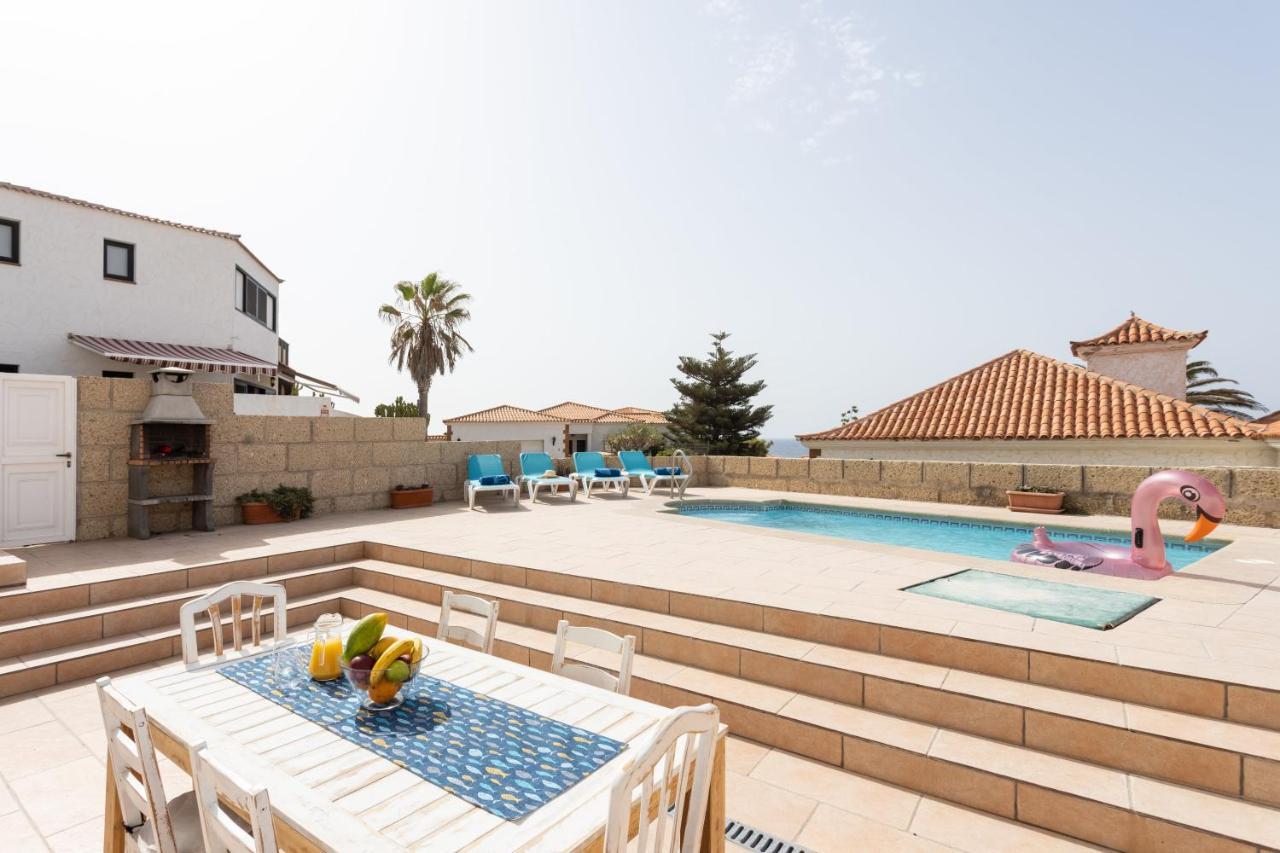 Casa Higo - Private Pool - Ocean View - Bbq - Terrace - Free Wifi - Child & Pet-Friendly - 3 Bedrooms - 6 People Poris de Abona Buitenkant foto